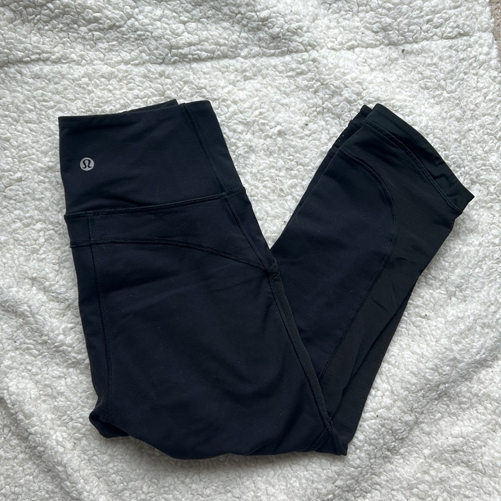 Lululemon Mesh Crop Leggings capri